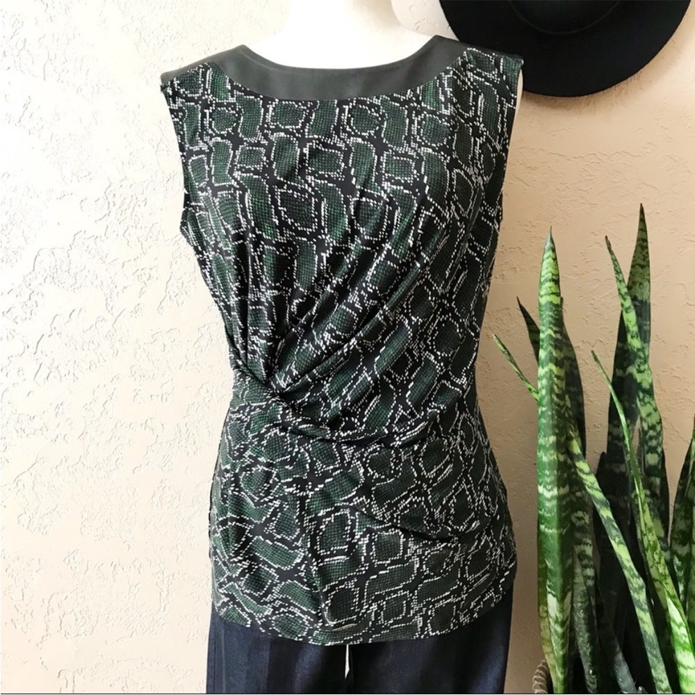 Michael Kors Snake Print Top